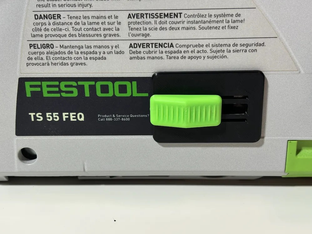 Festool arbor dust cover for the TS 55 FEQ and TS 55 REQ track saw