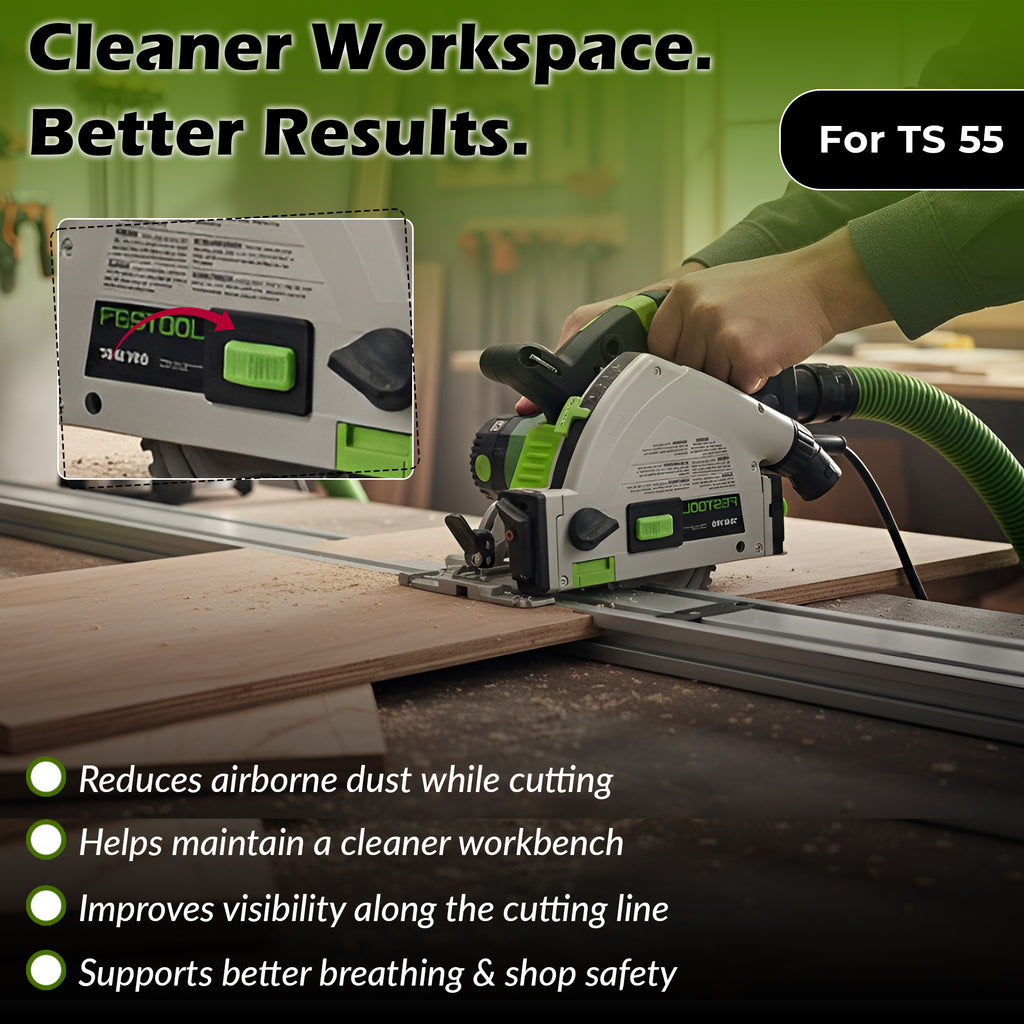 Festool arbor dust cover for the TS 55 FEQ and TS 55 REQ track saw